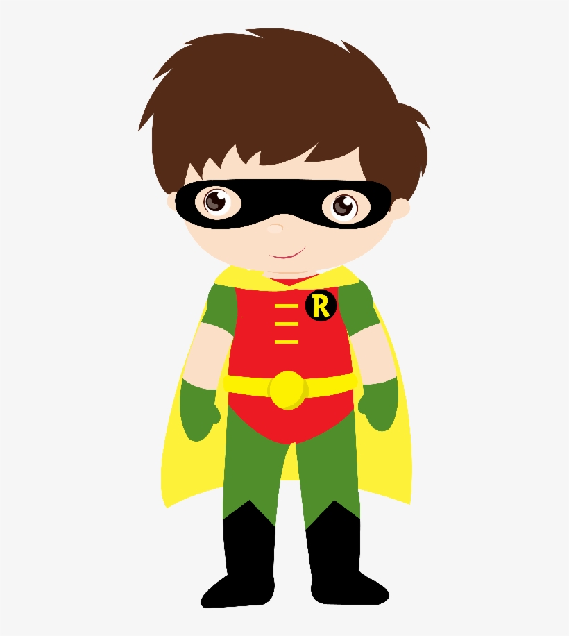 Png Library Stock Brave Clipart Superboy - Transparent Baby Superhero Png, transparent png