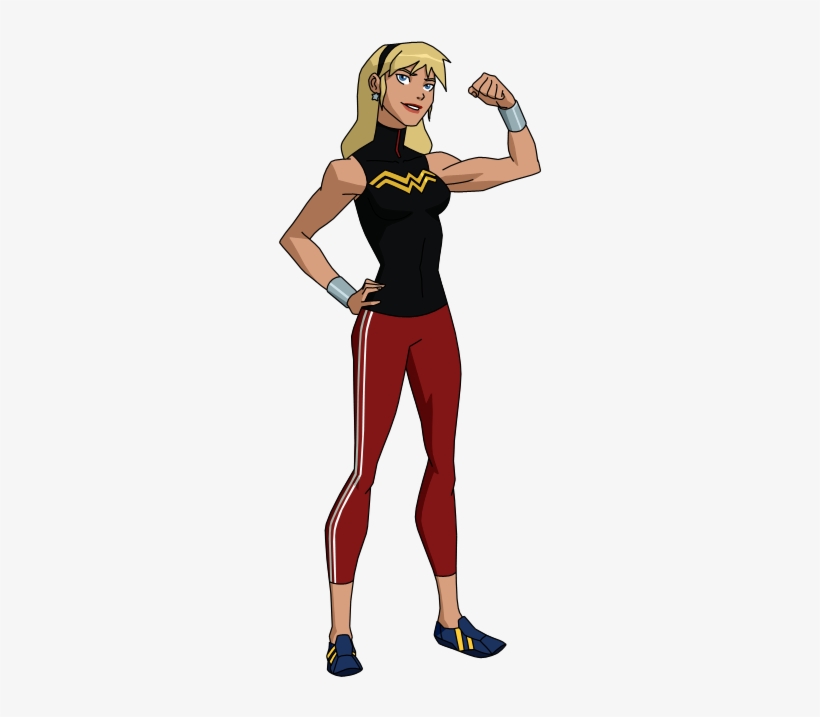 Young Justice Superboy And Wondergirl Download - Wonder Girl Cassandra Sandsmark, transparent png