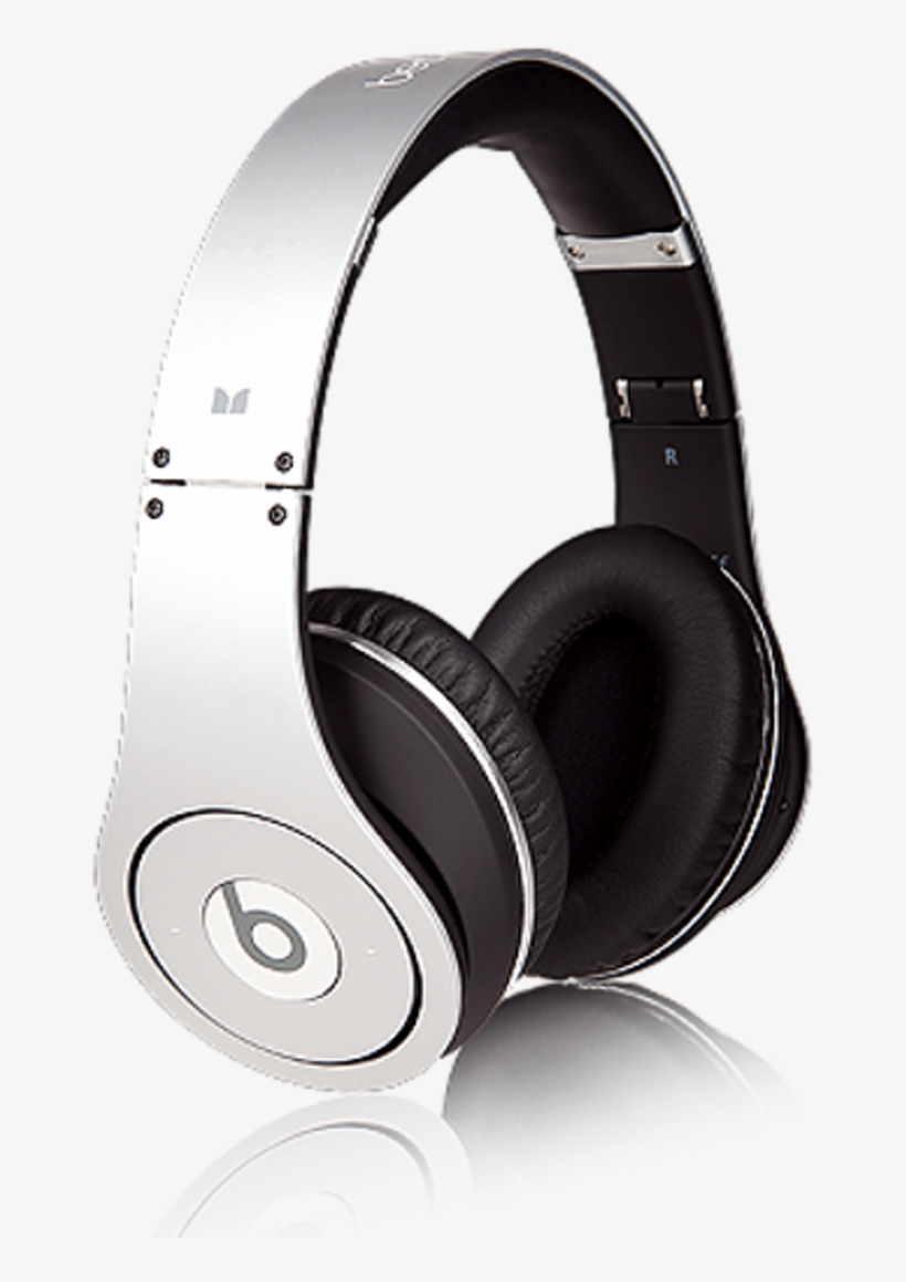 Beats By Dr Dre Studio Headphones Limited Edition - Beats By Dre Silver Headphones, transparent png