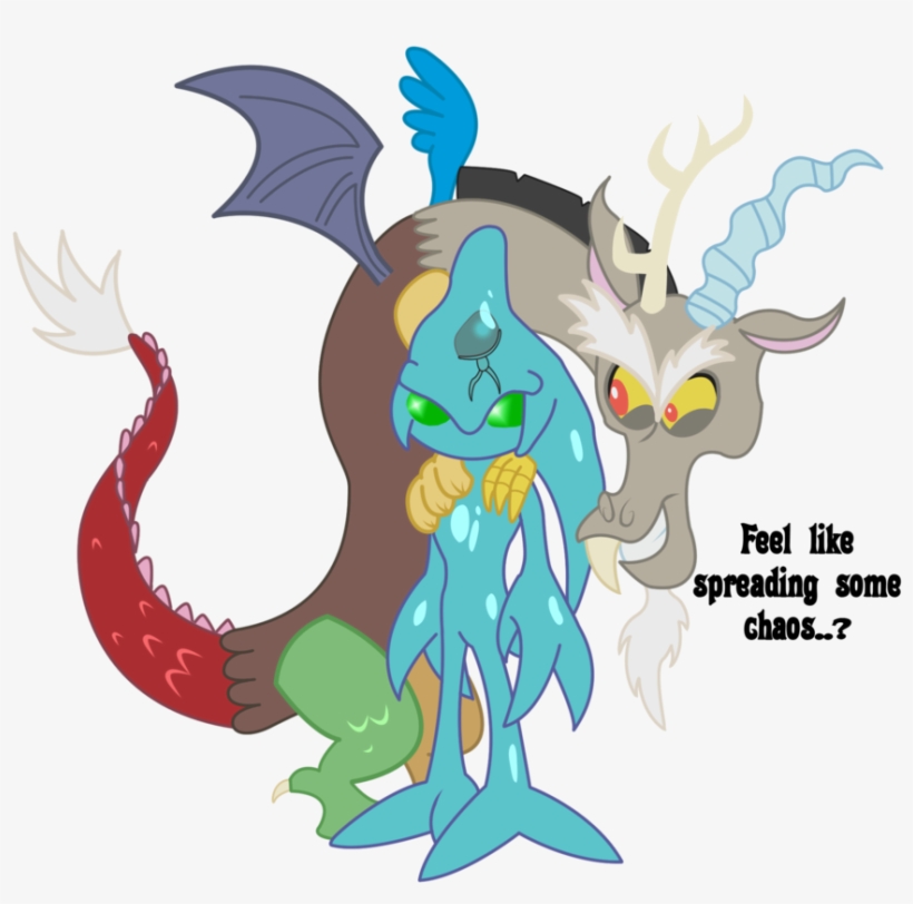 Graphic Transparent Two Gods Of By C Tyler Prower - Discord The God Of Chaos, transparent png
