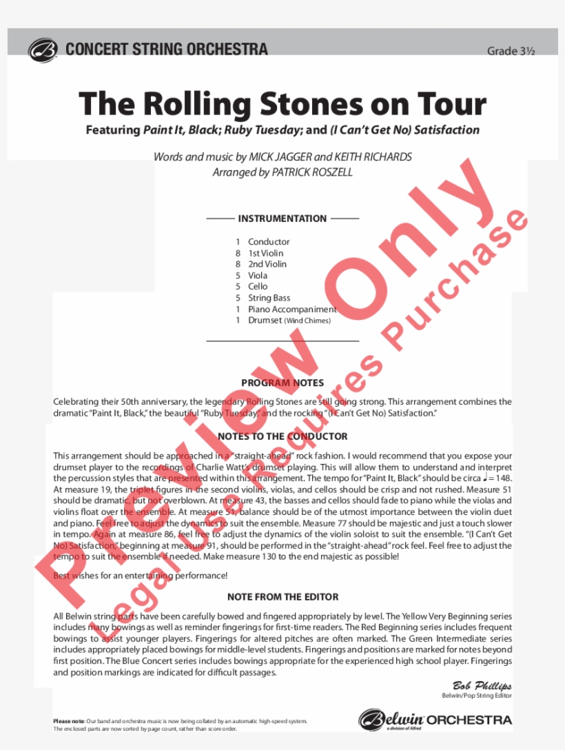 The Rolling Stones On Tour Thumbnail - Stay Hans Zimmer Score, transparent png