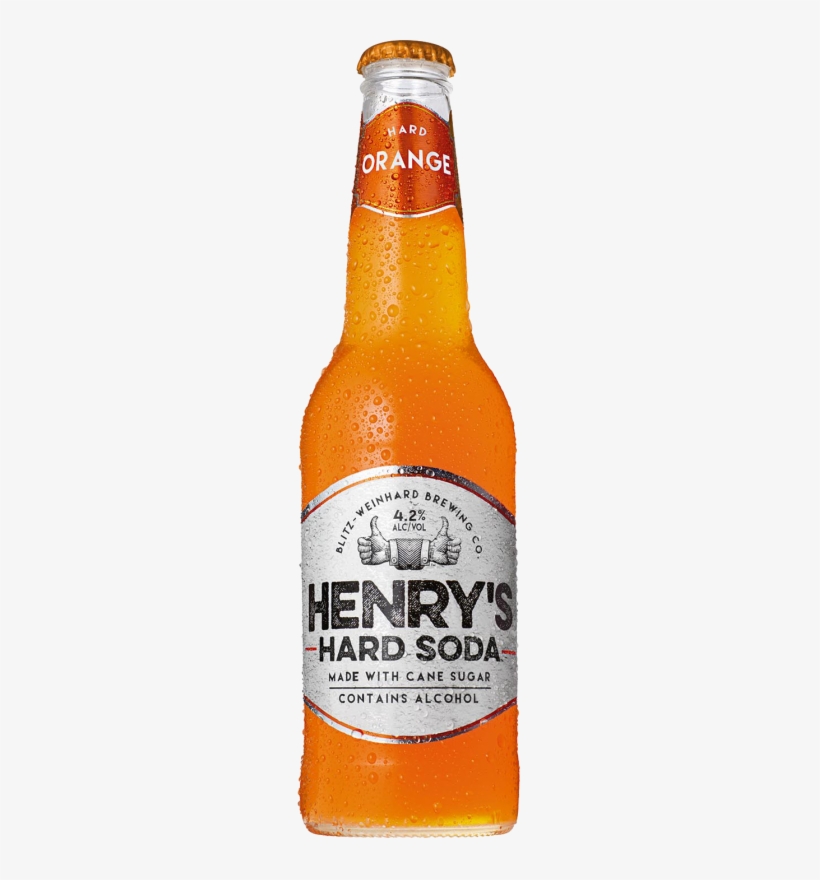 Hard Orange Soda - Henry's Hard Soda, transparent png