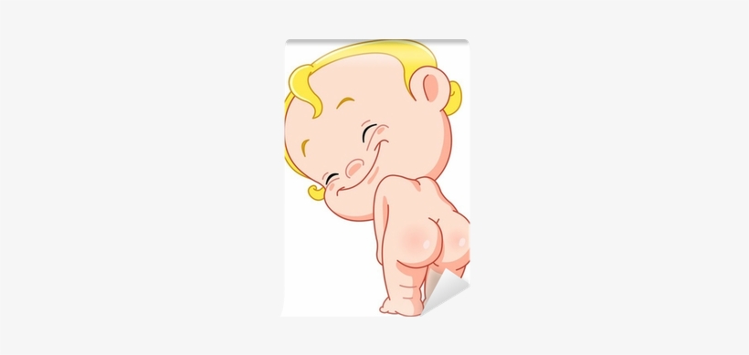 Cartoon Baby Butt, transparent png