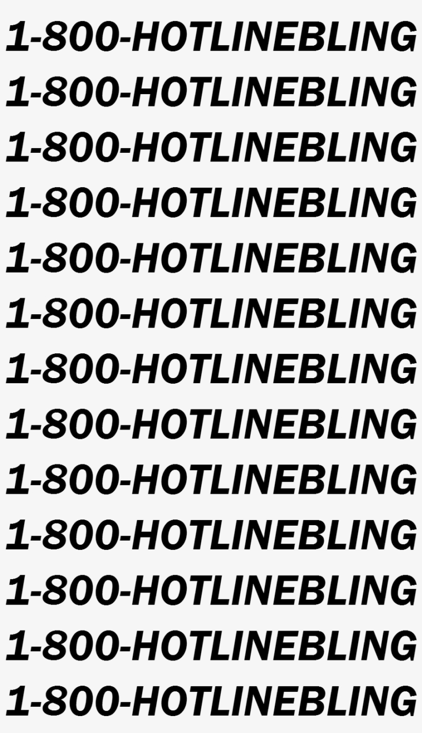 Hotline Bling Png - Carmine, transparent png
