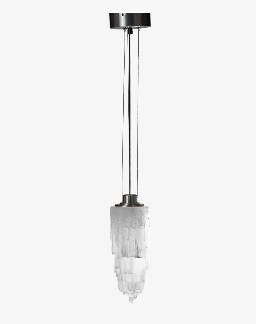 Hanging Lamp, Iceberg Large, Iceberg Selenite Lamp - Ceiling Fixture, transparent png