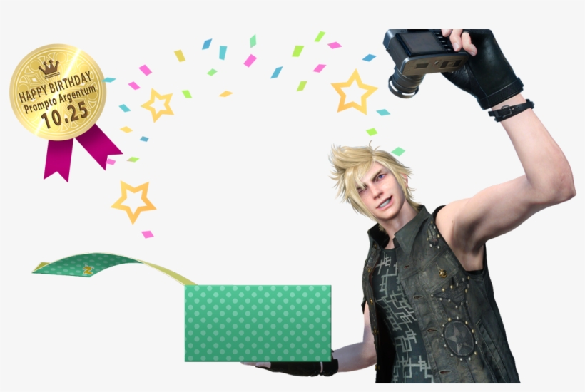 Final Fantasy Xv On Twitter - Happy Birthday Final Fantasy Xv, transparent png