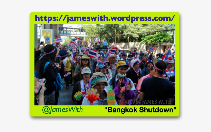 People Marching During "bangkok Shutdown" On Sukhumvit - Crowd, transparent png