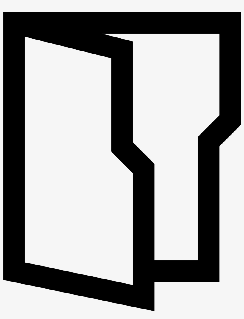 Otwórz Folder Icon - Иконка Буклета Пнг, transparent png