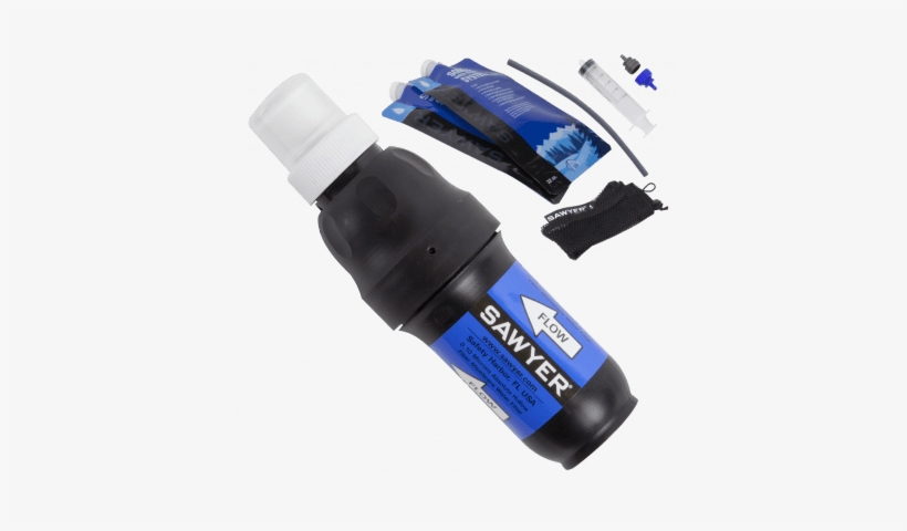 Sawyer Products Squeeze Water Filter - Sawyer Squeeze Kit, transparent png