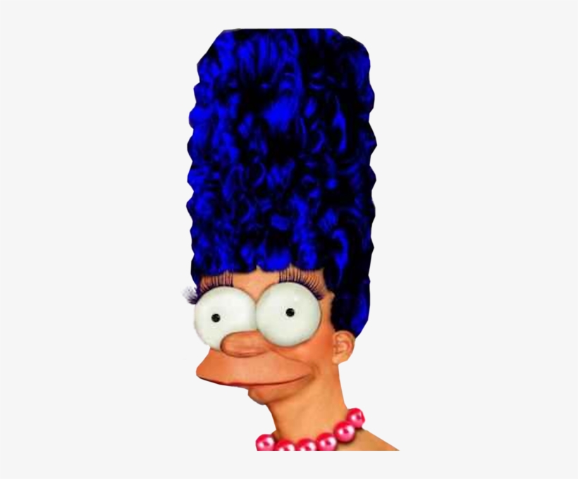 Share This Image - Real Simpsons Marge, transparent png