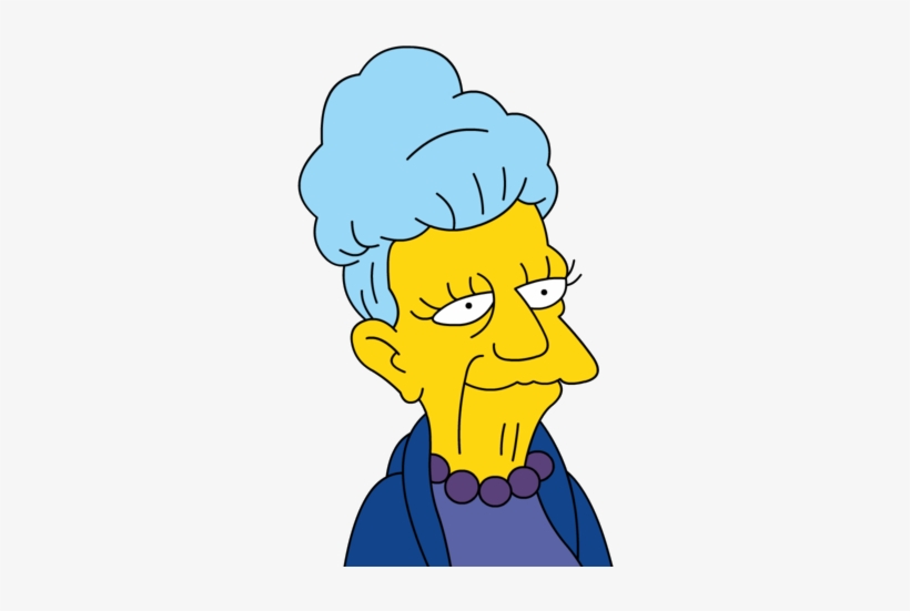 The Twisted World Of Marge Simpson , When Marge Forgets - Agnes Skinner, transparent png