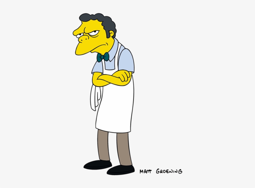 Moe Szyslak - Moe From The Simpsons, transparent png