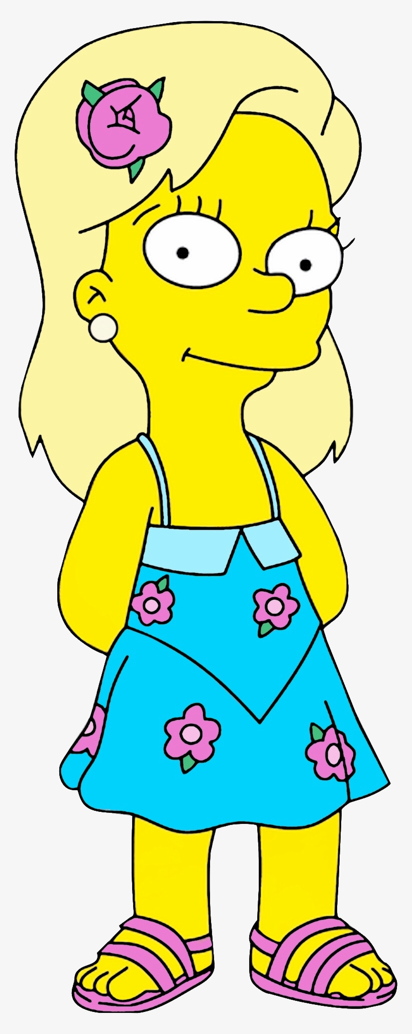Greta Wolfcastle Simpsons, transparent png