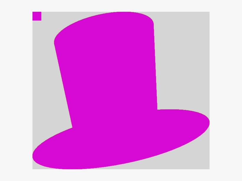 Mad Hatter Hat Clipart Mad Hatter Hat Clip Art - Pink Top Hat Png, transparent png