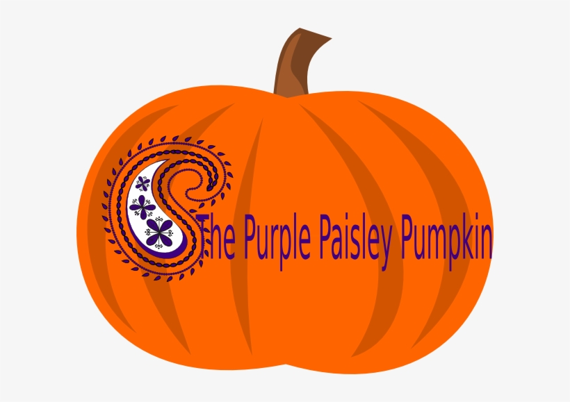 Pumpkin Halloween Jack O Lantern Cucurbita Maxima Clip - 3drose Db1946141 Print Of 1 Huge Pink N Green Paisley, transparent png