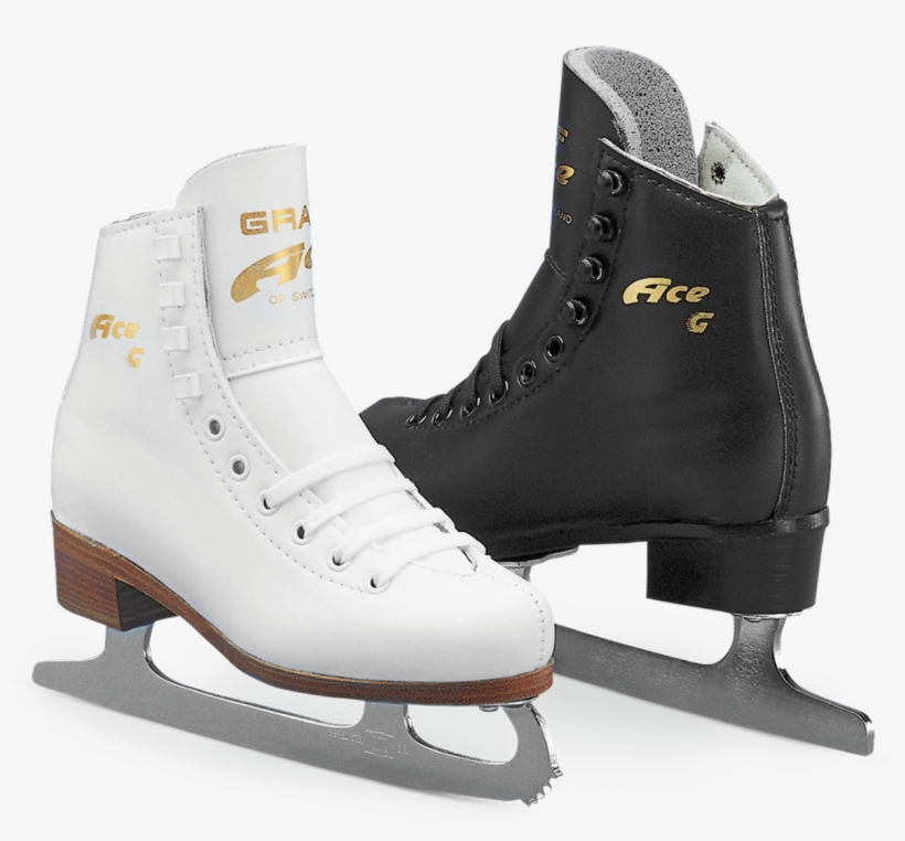 Ice Skates Graf Ace-size 3 M White Only *sale* - Graf Ace Schlittschuh, transparent png