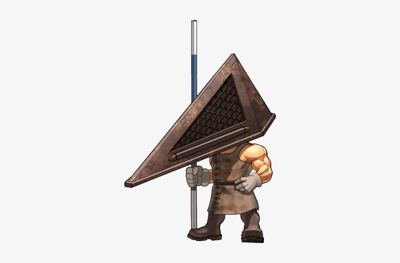 Pyramid Head In New International Track - New International Track And Field Ds, transparent png
