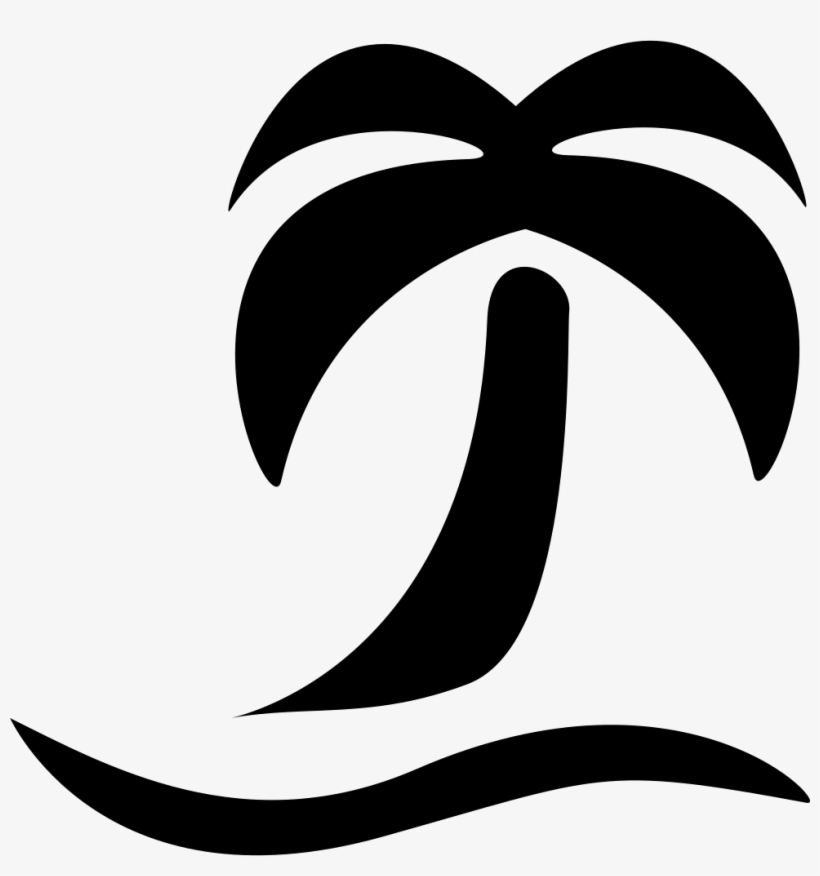 Png File Svg - Beach Black And White Icon, transparent png