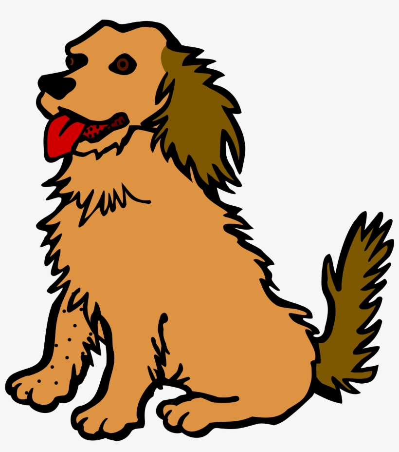Coloured Svg Royalty Free - Imagen Prediseñada De Un Perro, transparent png
