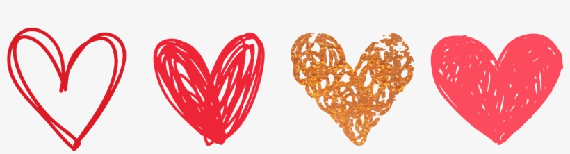 手繪 愛心, transparent png