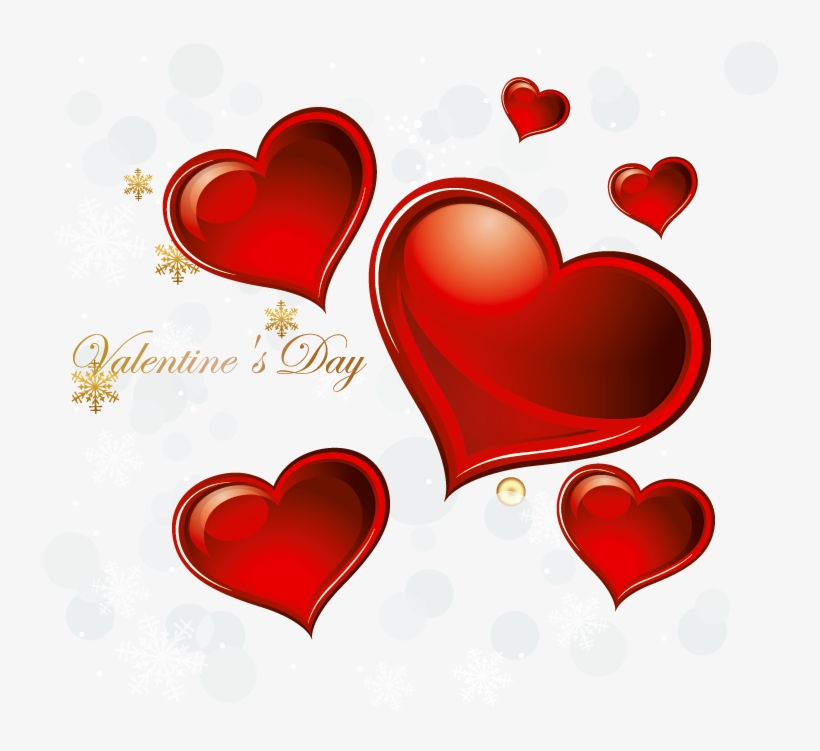 Valentines Hearts Png Pinterest Clip Art - Transparant Valentines Day Picture Frame, transparent png