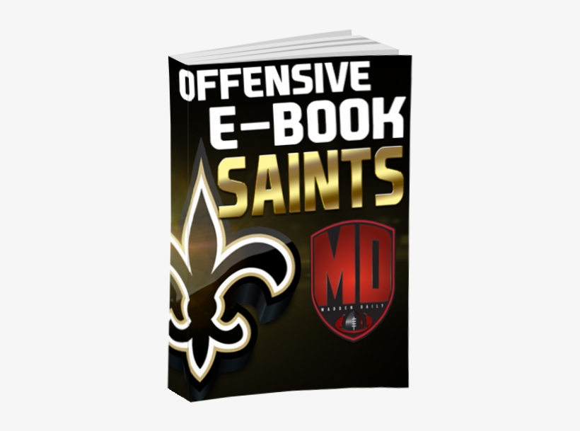Madden 16 Saints Offensive Ebook - New Orleans Saints Art Poster Print 24x18 Inch, transparent png