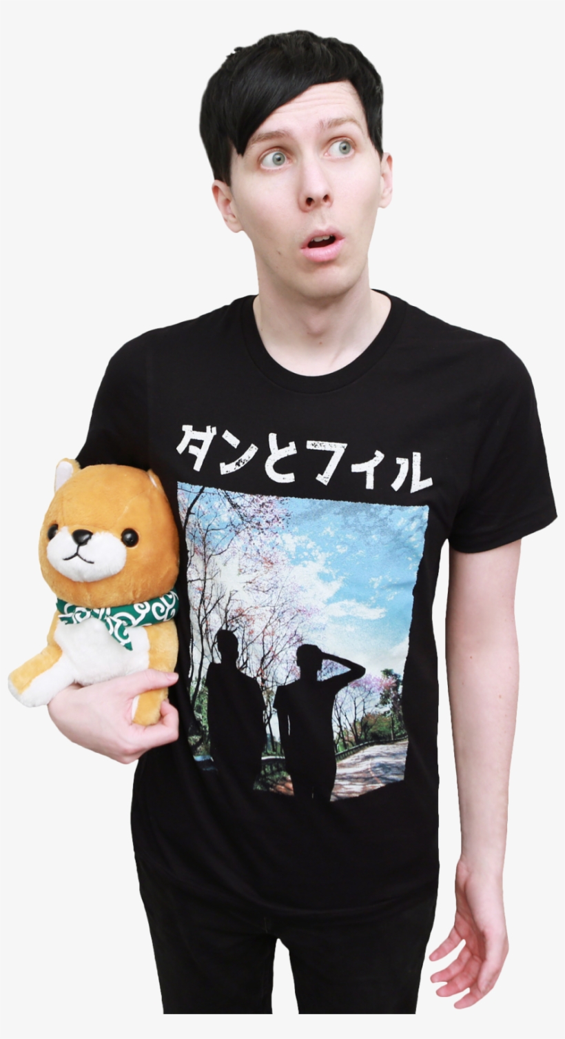 Dan And Phil Blossom Shirt, transparent png