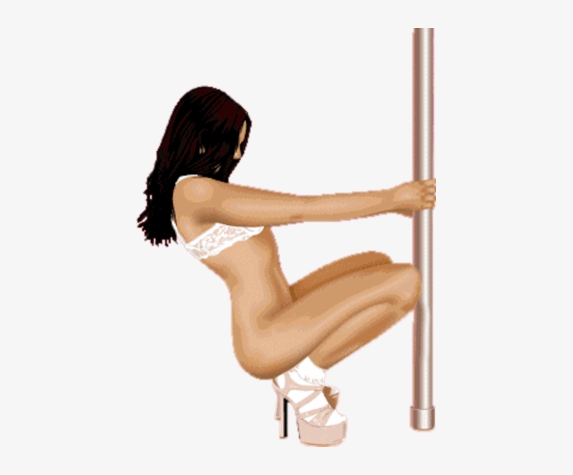 Share This Image - Stripper On Pole Png, transparent png