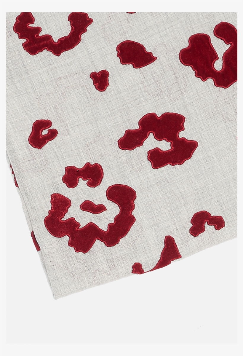 Roar Grey Burgundy Scarf - Grey, transparent png