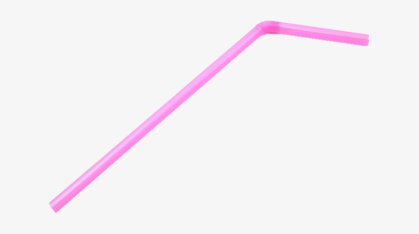 Pink Bendy Straw transparent PNG - StickPNG