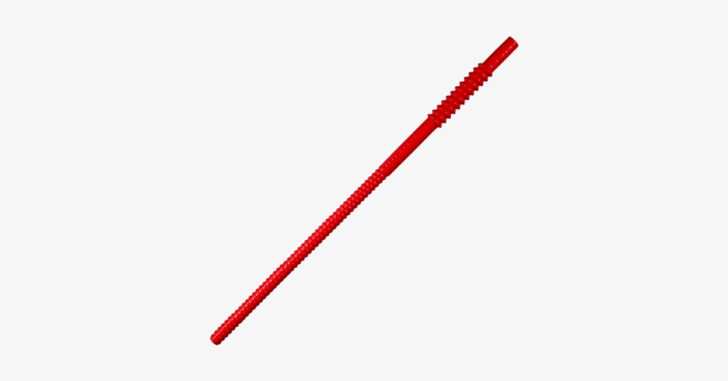 Transparent Plastics Straw - Vertical Line Red Png, transparent png