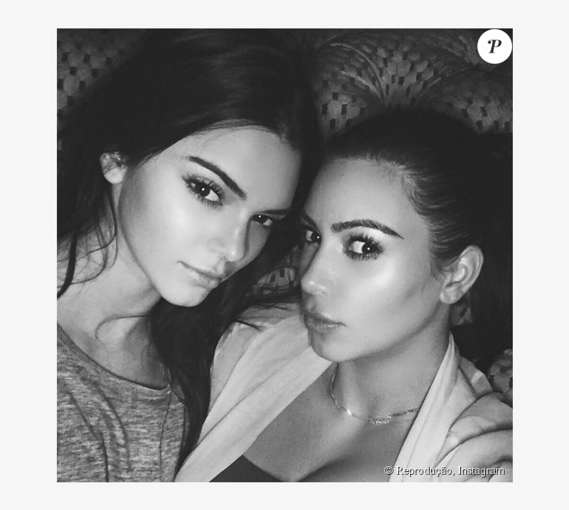 Kendall Jenner E A Irmã Mais Velha, Kim Kardashian - Kendall Jenner, transparent png