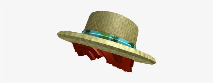 Tropical Straw Hat With Red Hair - Straw Hat, transparent png