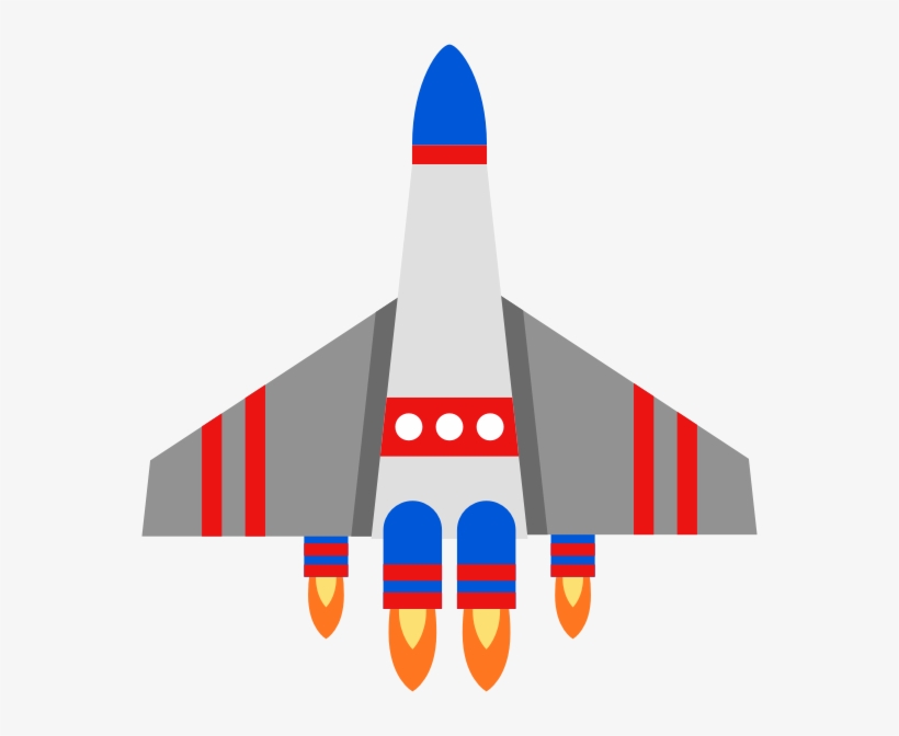 Clipart Spaceship - Spaceship Wmf, transparent png