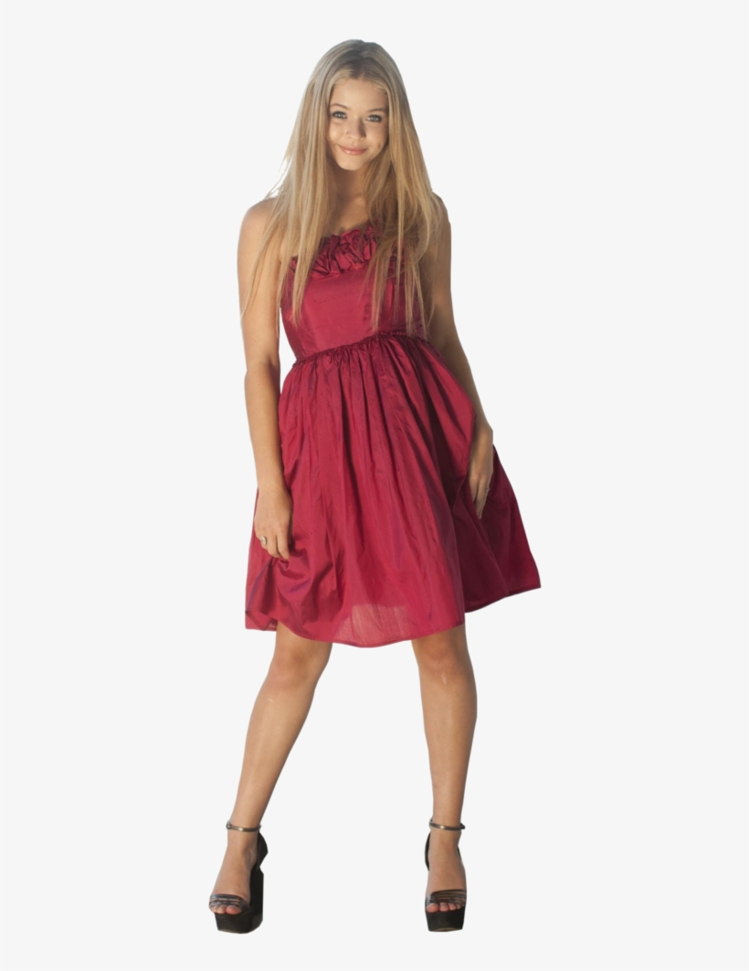 Alison Dilaurentis Red Dress, transparent png