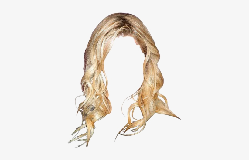 Sasha Pieterse Long Wavy Casual Hairstyle - Blond, transparent png