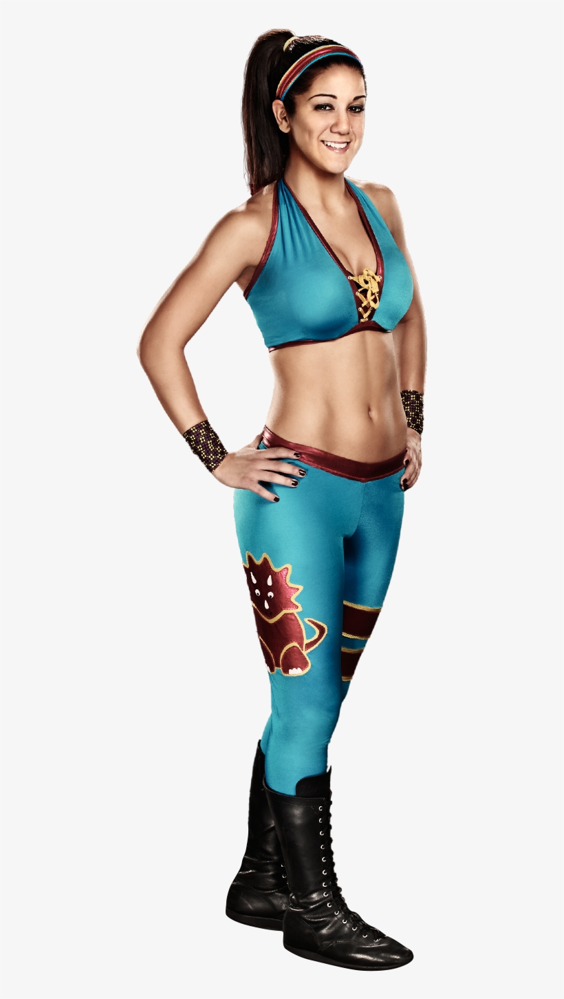 Bayley - Wwe Bayley Blue Attire, transparent png