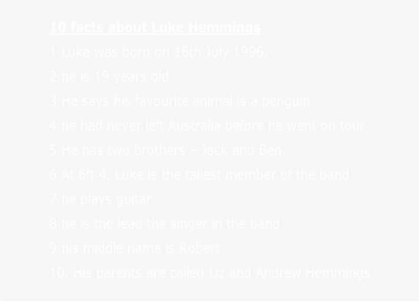 Luke Hemmings - - Ps4 Logo White Transparent, transparent png
