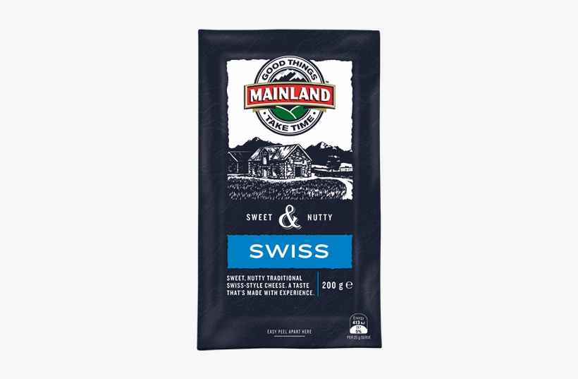 Flavour Profile - Swiss - Mainland Tasty Cheddar Cheese, transparent png
