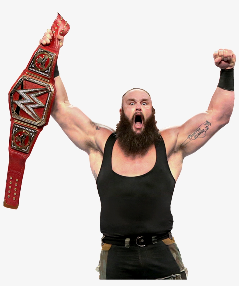 Braunstrowman Sticker - Braun Strowman, transparent png