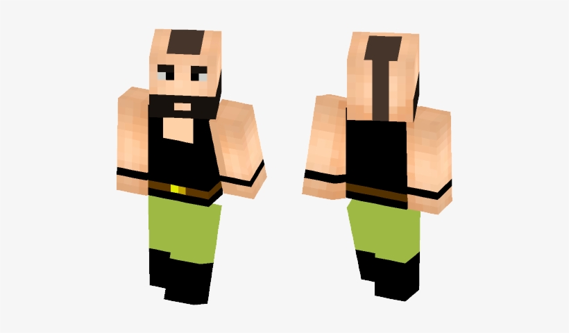 Wwe Braun Strowman - Minecraft, transparent png