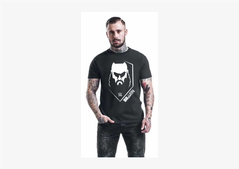 Wmrpmrf Braun Strowman - Braun Strowman Signed L Wwe First Official Shirt Autograph, transparent png