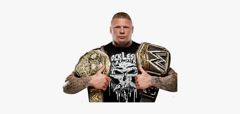 3rd Runner Up - Brock Lesnar With Belt, transparent png