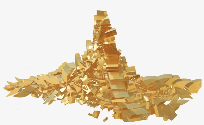 Gold Pile Png - Portable Network Graphics, transparent png