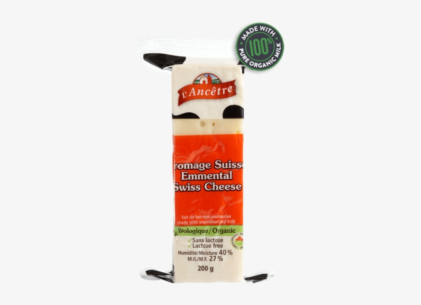 Lactose Free - L'ancetre L'ancetre Fromage Cheddar Cheese, transparent png