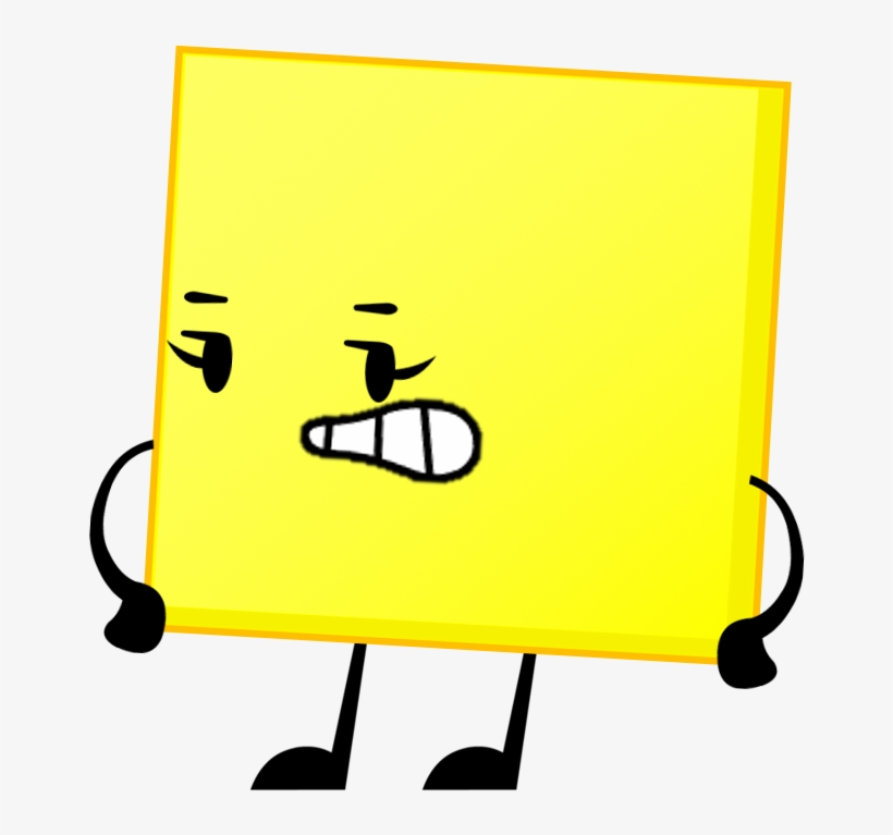 Yellow Square Pose - Illustration, transparent png