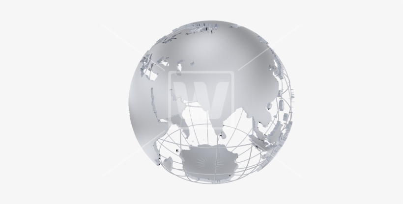 Globe Png Asia - Metal Mesh Globe Png, transparent png