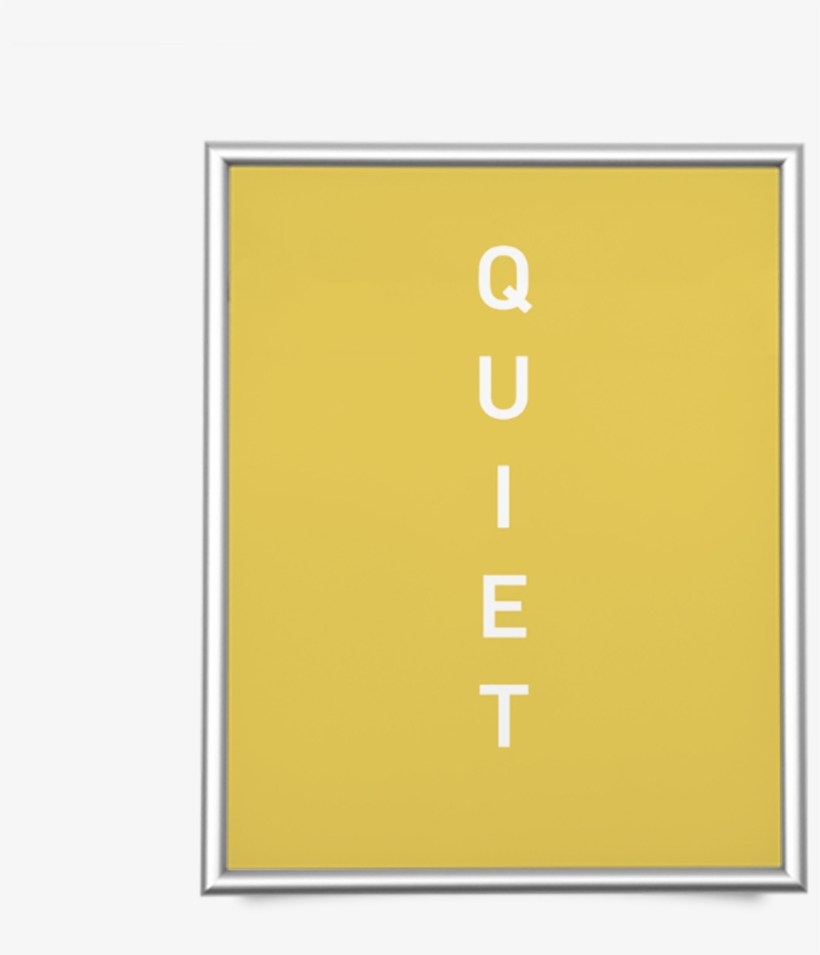 Quiet Yellow Giclée Print - Tan, transparent png