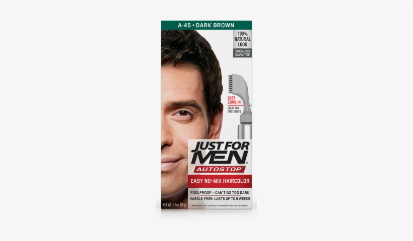 Just For Men Auto Stop Brown, transparent png