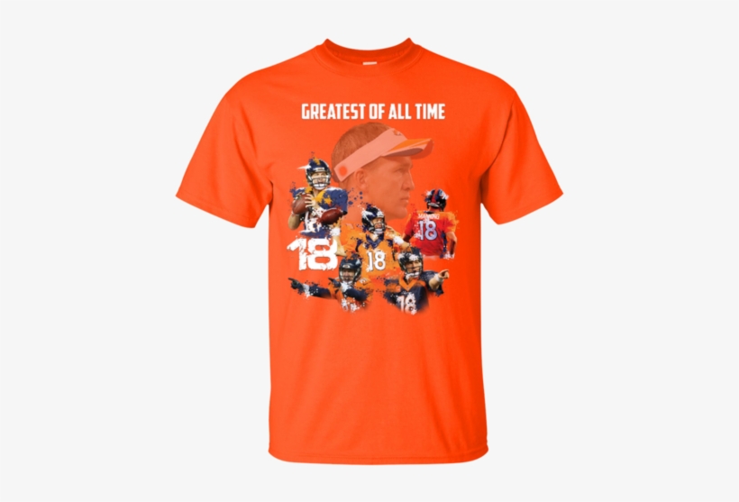 Peyton Manning Goat Custom Ultra Cotton T-shirt - Peyton Manning Goat Shirt, transparent png